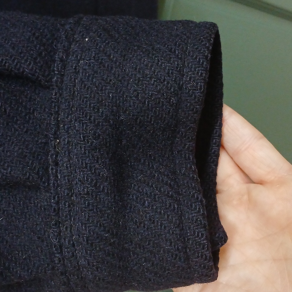 Pendleton Vintage Navy Wool Jacket With Button Fr… - image 6